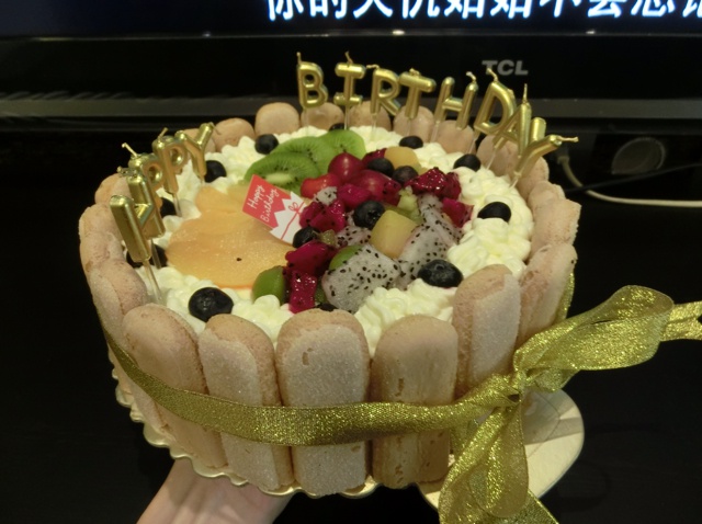 8寸水果生日蛋糕