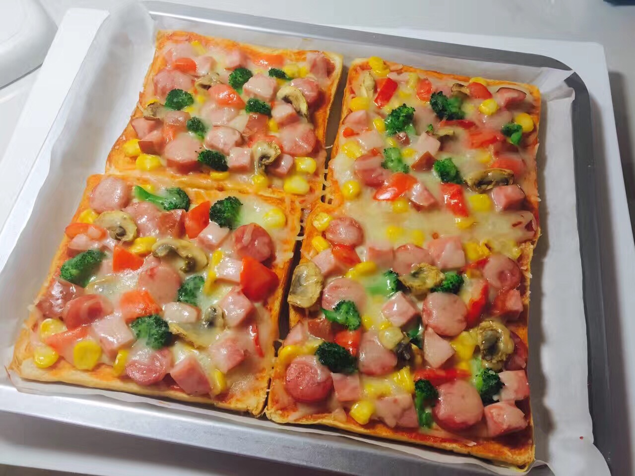 简易披萨pizza的做法