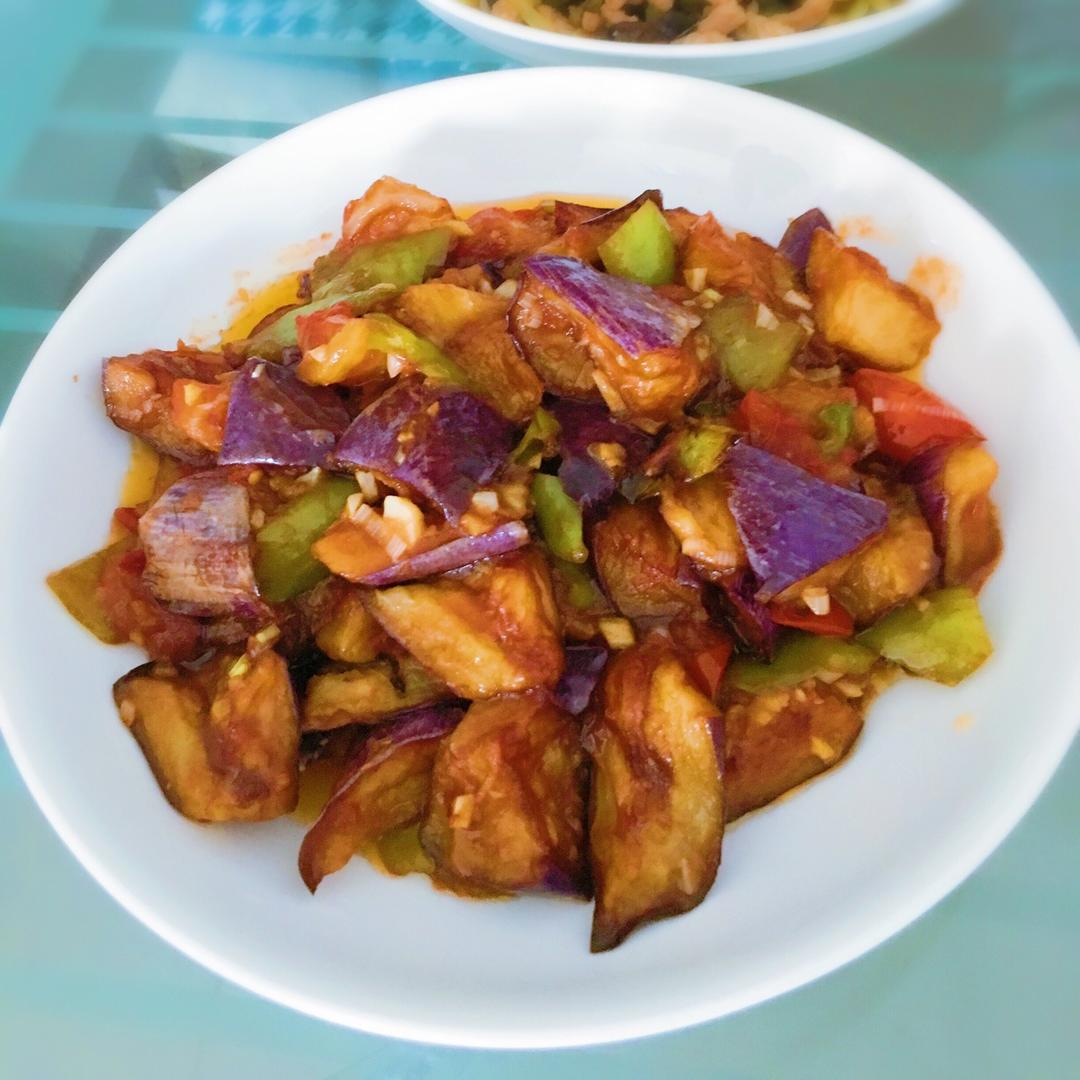 家常烧茄子（比较简单）