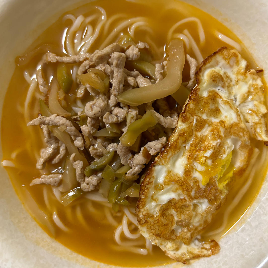 榨菜肉丝面