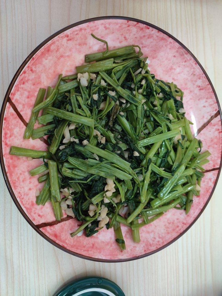 蒜炒空心菜