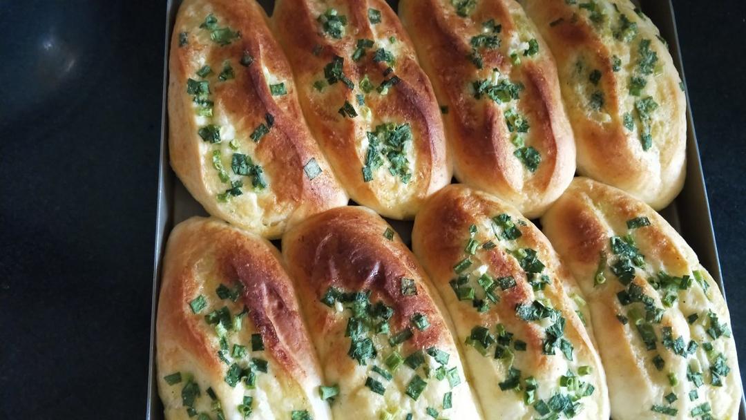 牛油香葱软面包 可以一天三顿都吃它！