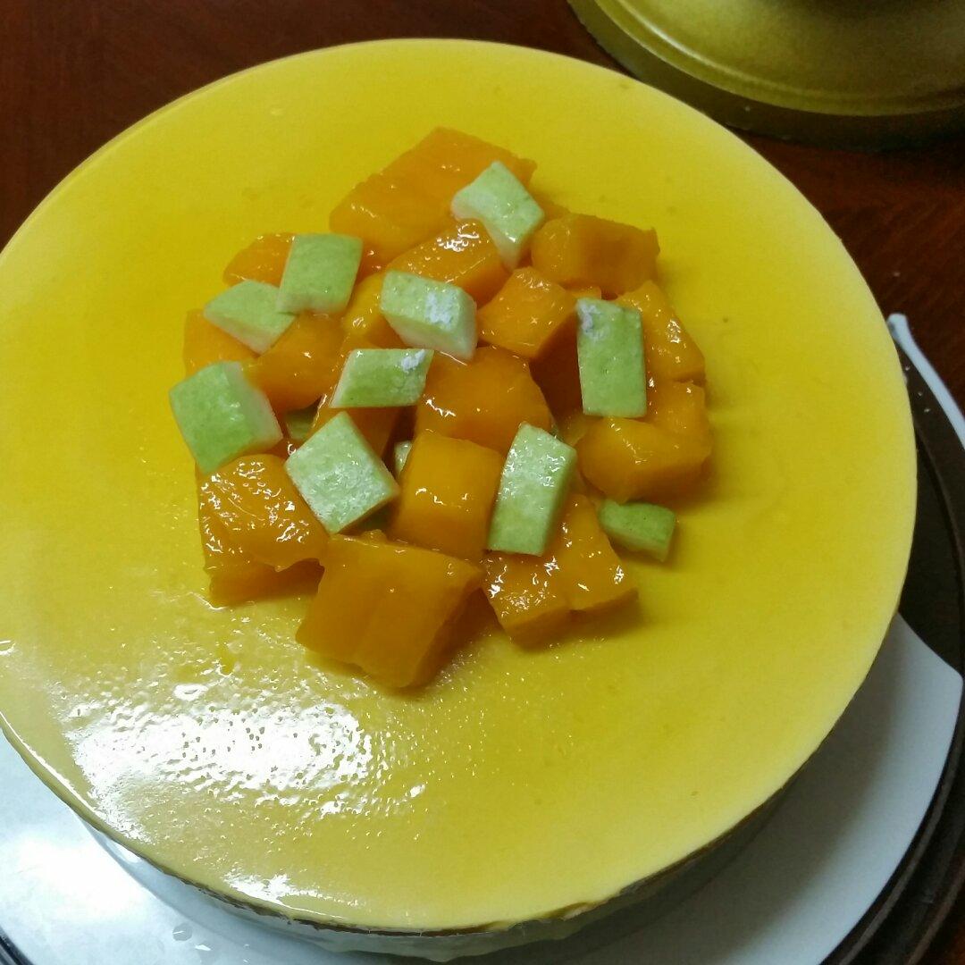 【视频】芒果慕斯（6寸） | 含镜面果胶配方