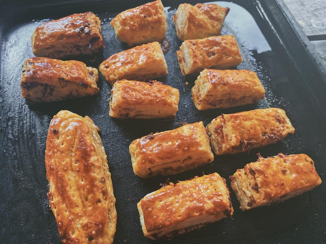 超好吃的黄金牛肉卷-烤箱手抓饼版