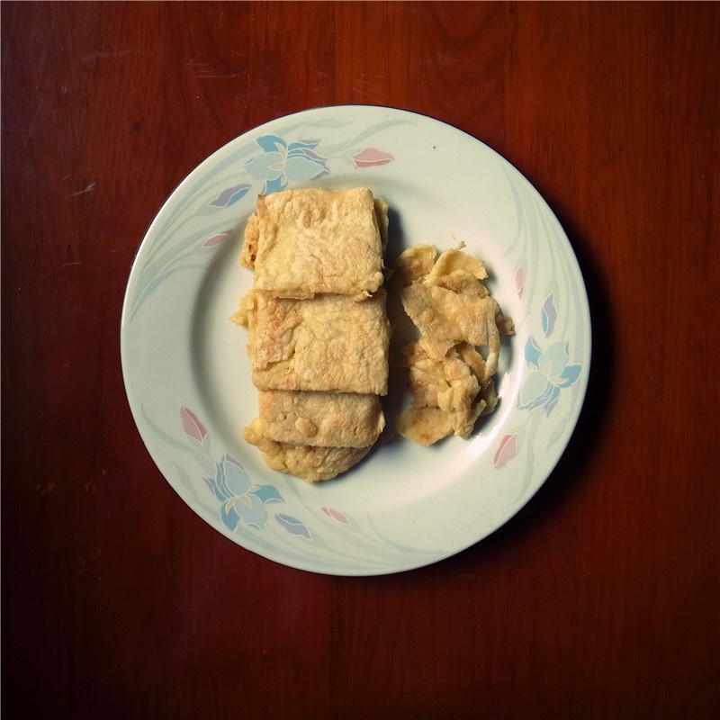 蛋香糯米饼
