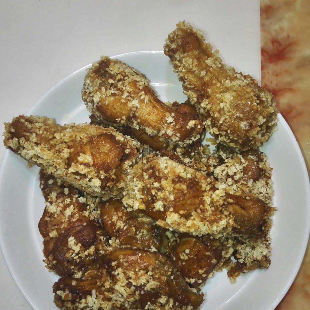 面包糠炸鸡腿（可以和肯德基相媲美的炸鸡腿）