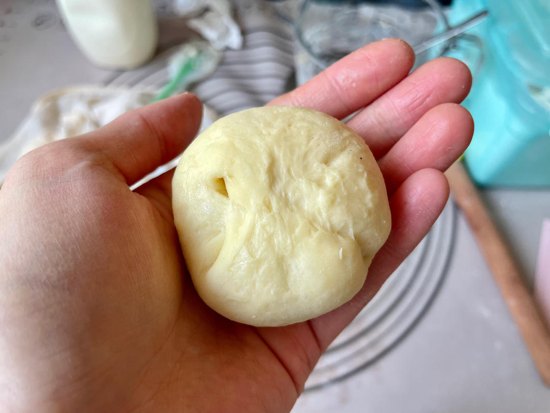纯奶手撕吐司的做法 步骤1