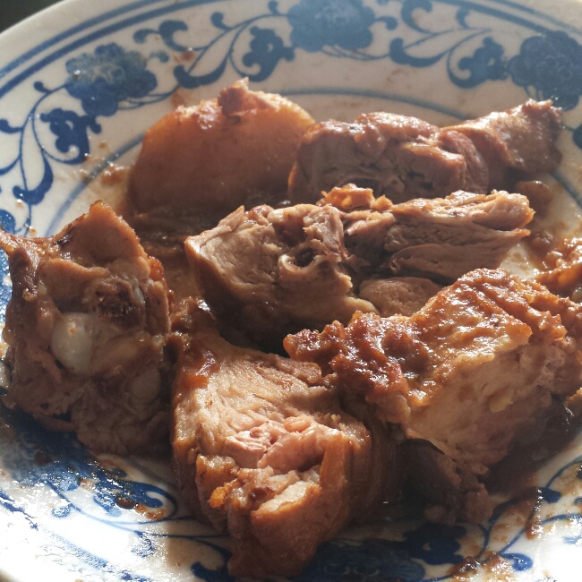 南乳土豆焖鸭腿