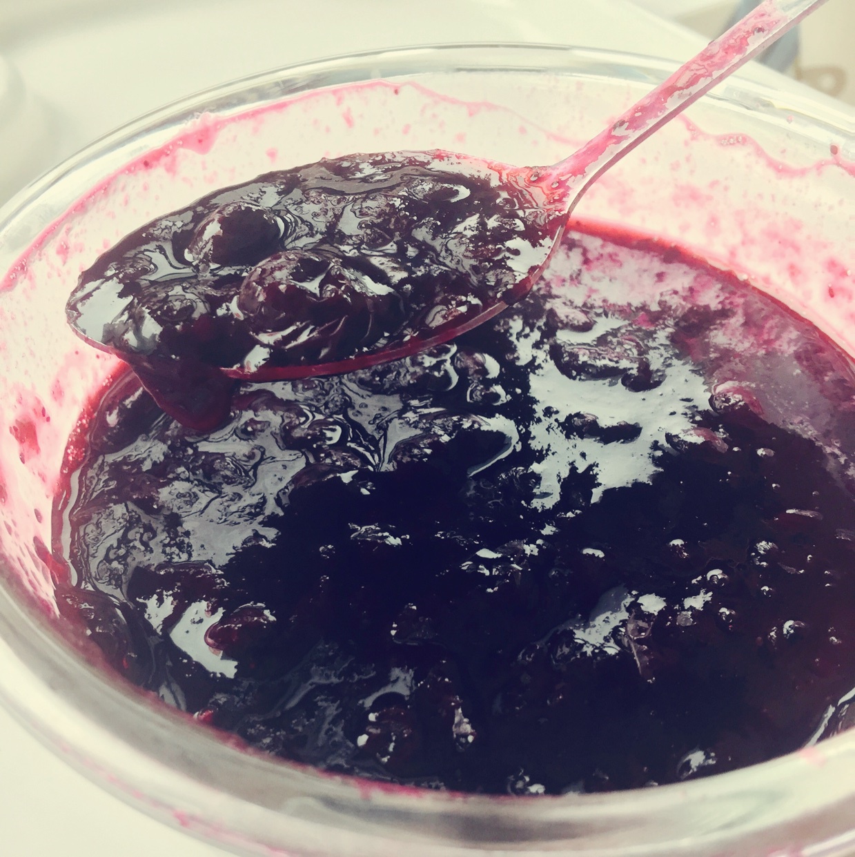 蓝莓果酱（面包机版）