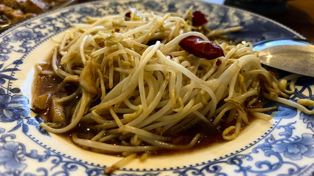 酸辣脆爽的炒豆芽