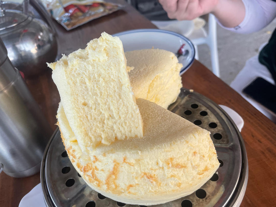 零失败戚风蒸蛋糕（8寸）可做蛋糕胚（另附红丝绒蒸蛋糕做法）