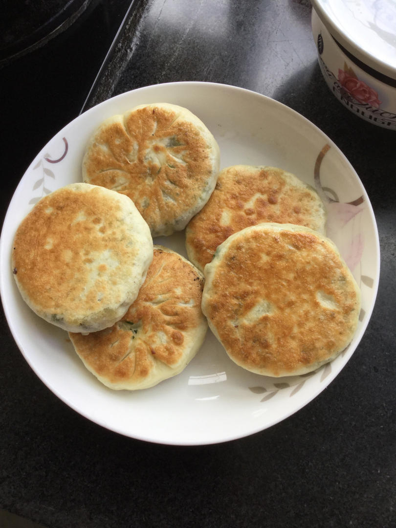 发面韭菜饼