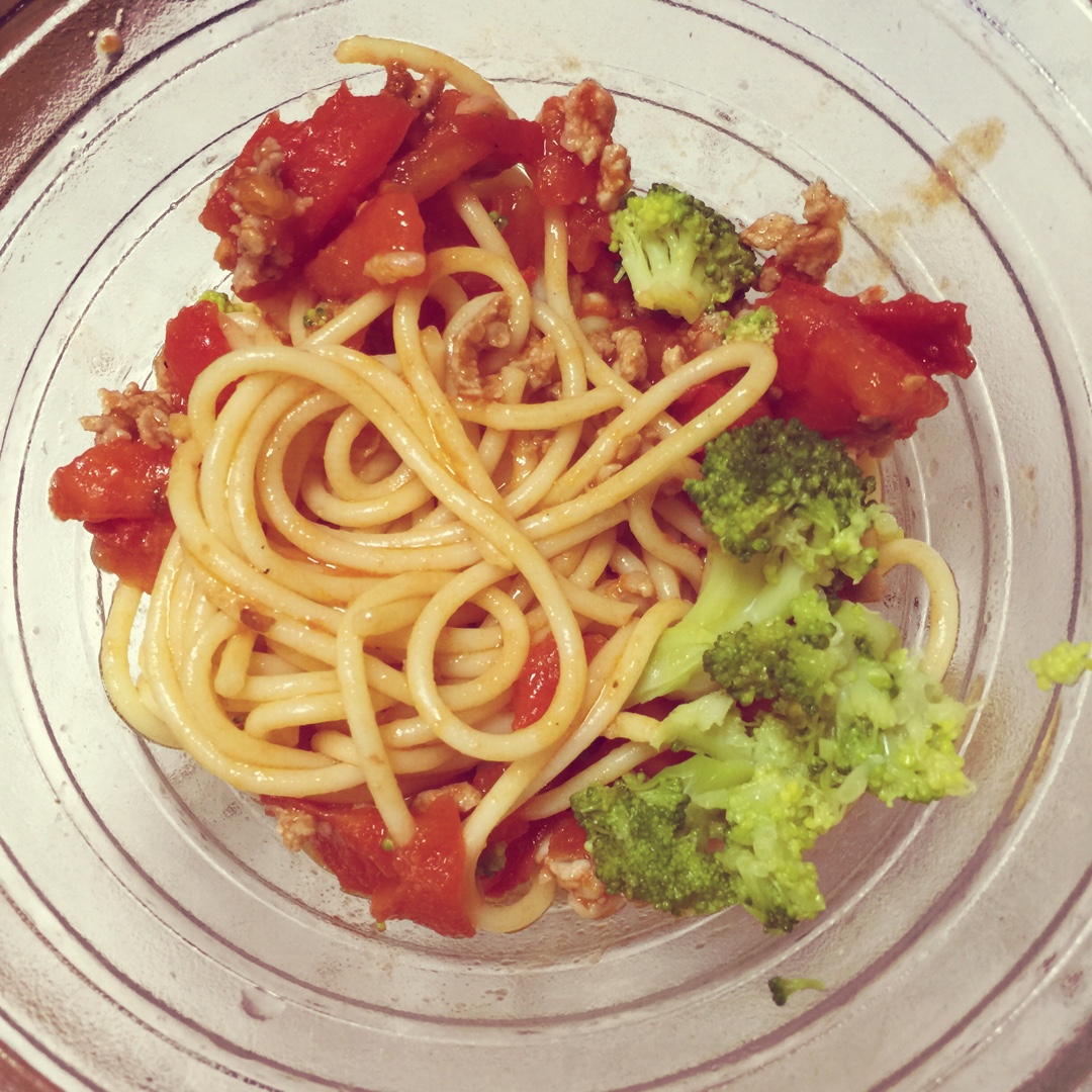 番茄肉酱意大利面