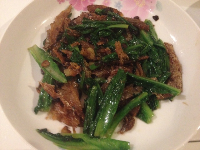 豆豉鲮鱼油麦菜