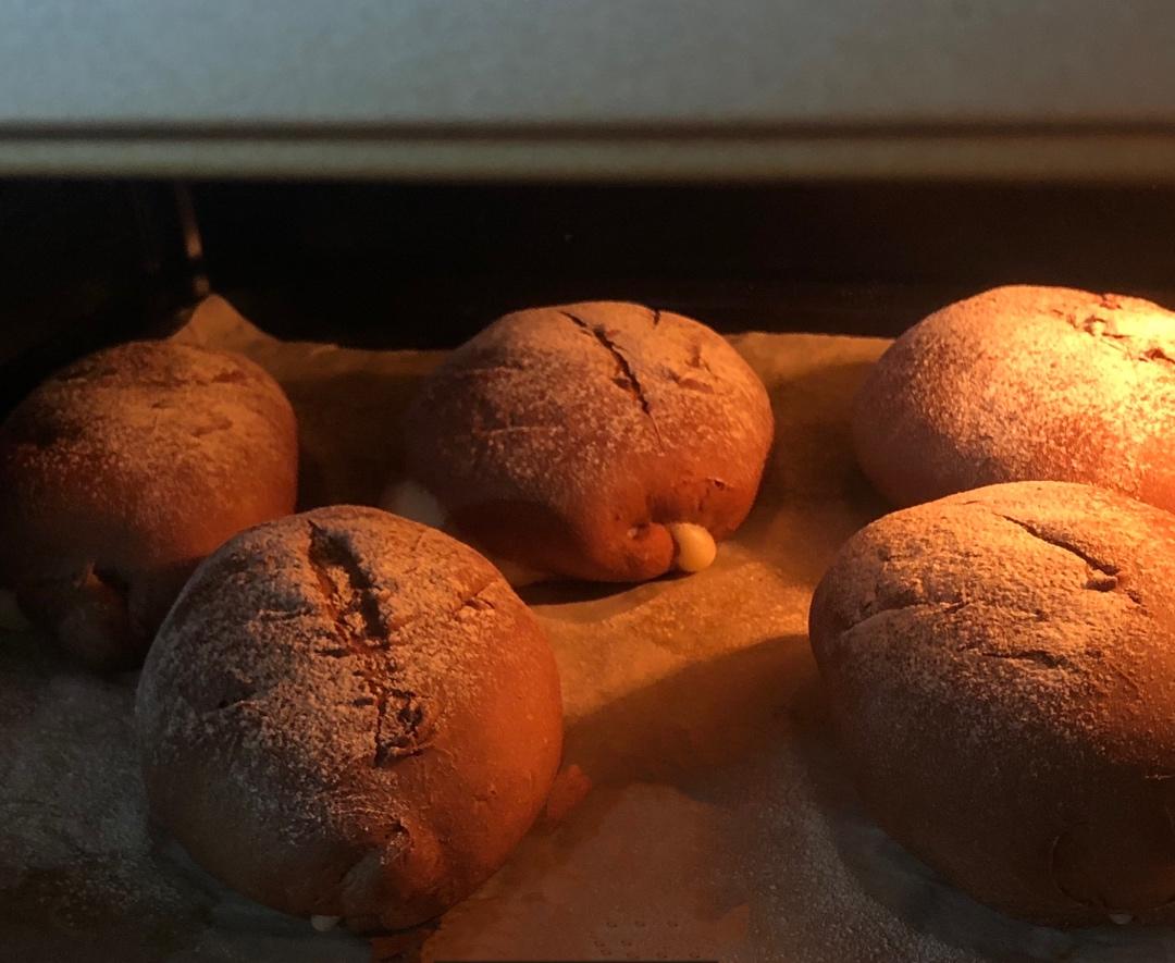 巧克力软欧包(无糖)