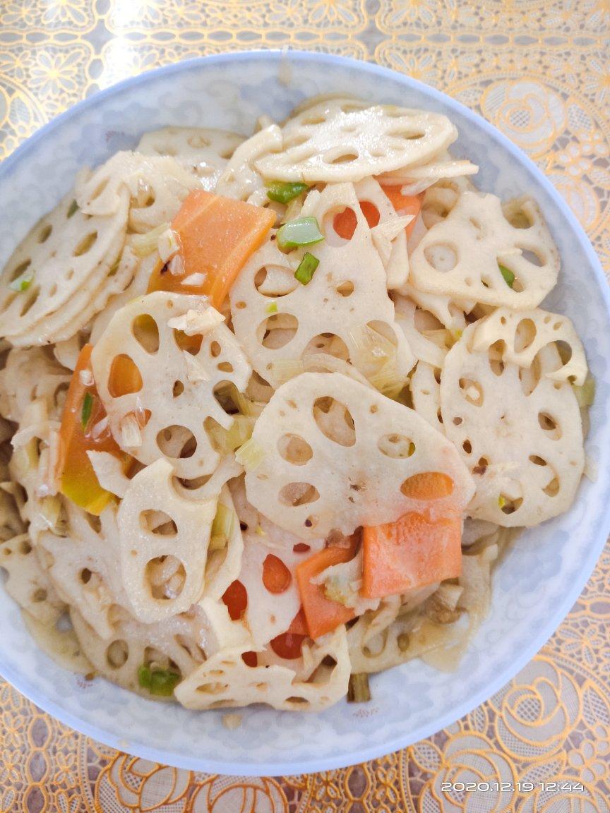 最简单味道惊艳的糖醋藕片