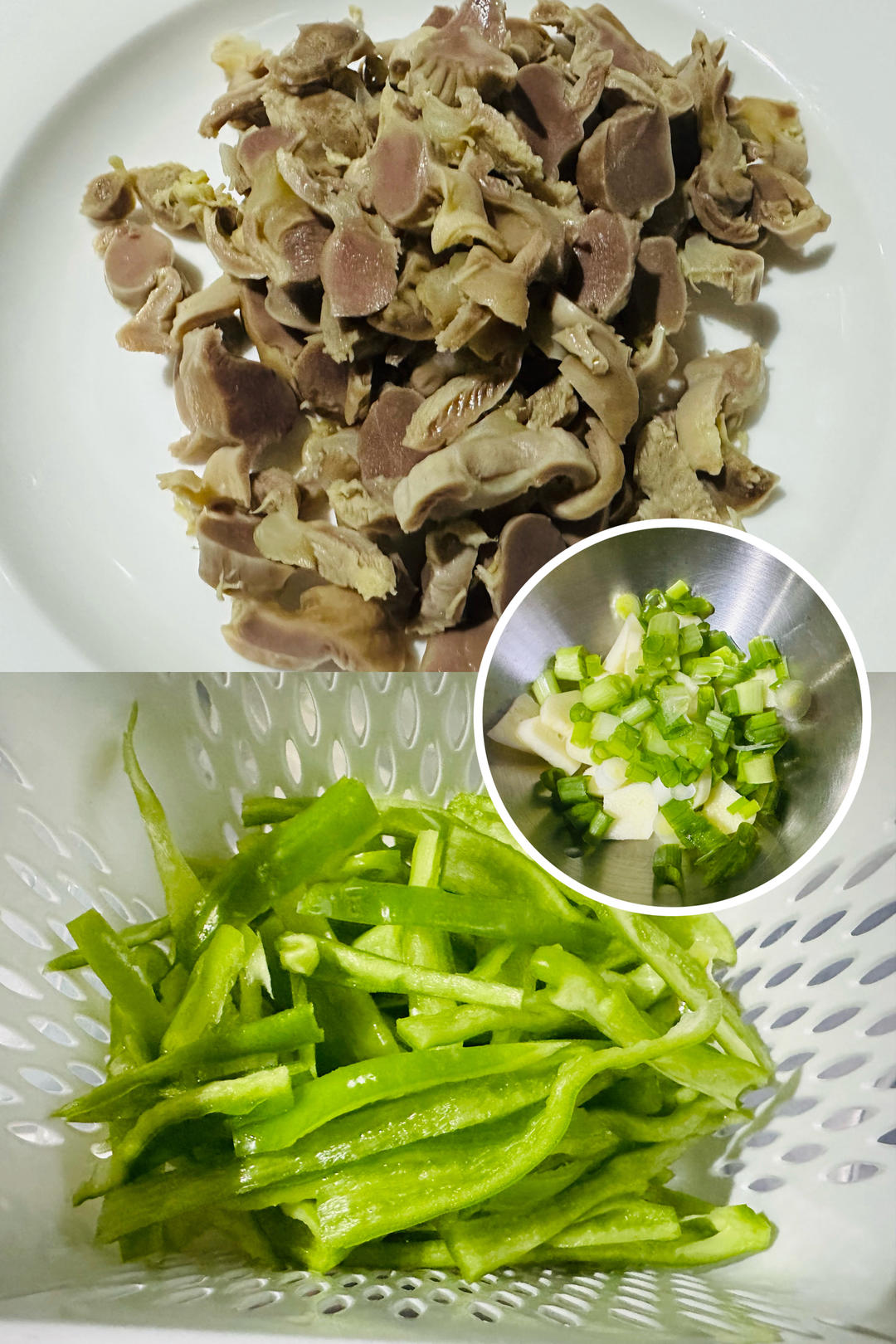 巨好吃的青椒炒鸡胗