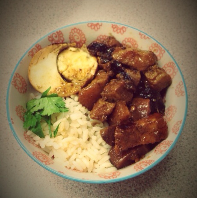 台式卤肉饭