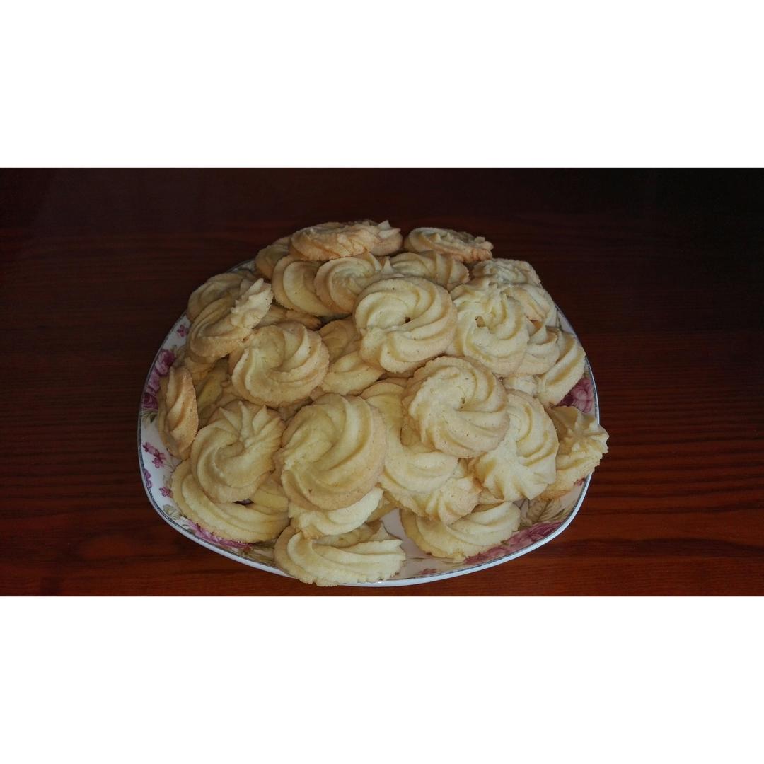 入口即溶的黄油曲奇 Butter cookies
