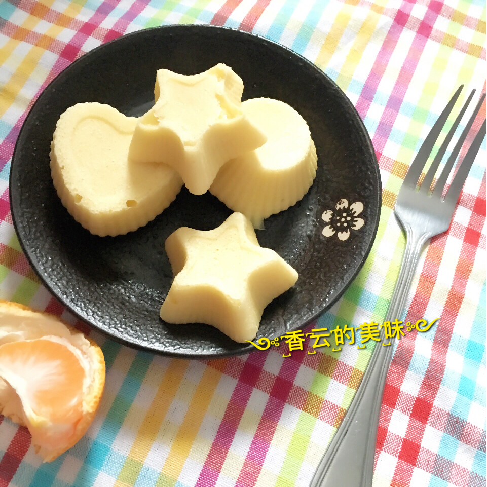 简单版｛葵花蒸蛋糕｝