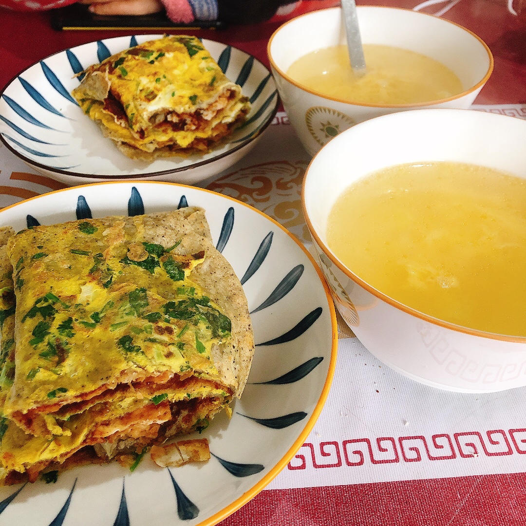 商业版~煎饼果子~简易脆片做法~秘制酱料~