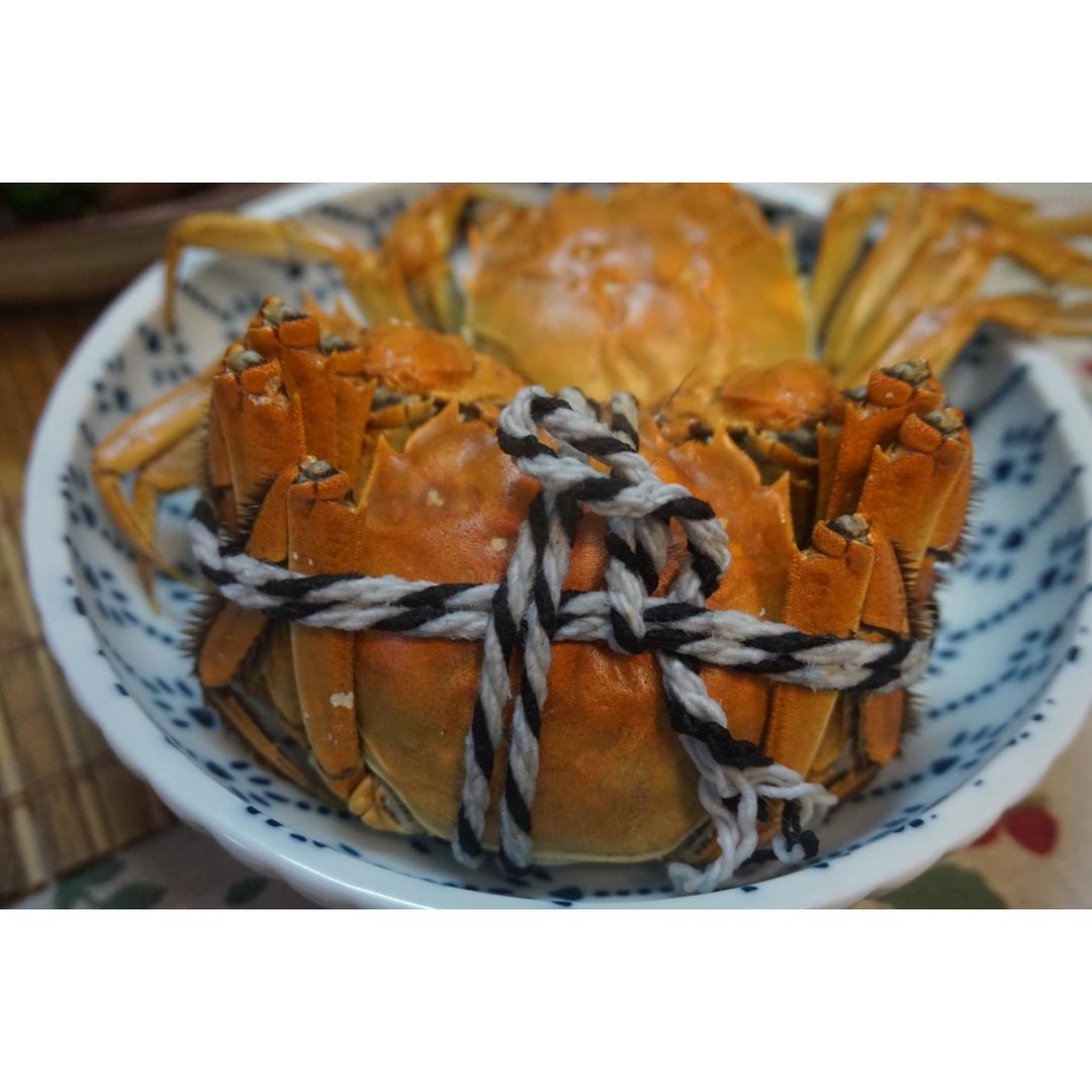 清蒸大闸蟹