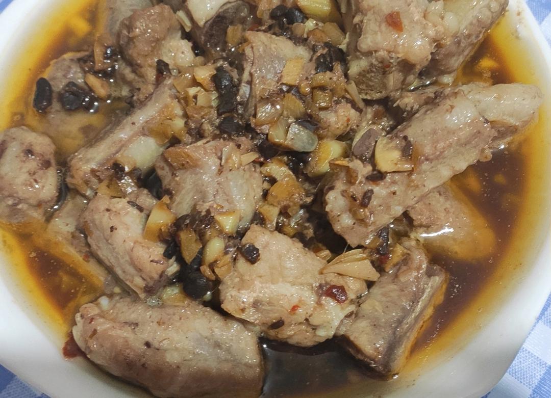 豆豉蒸排骨