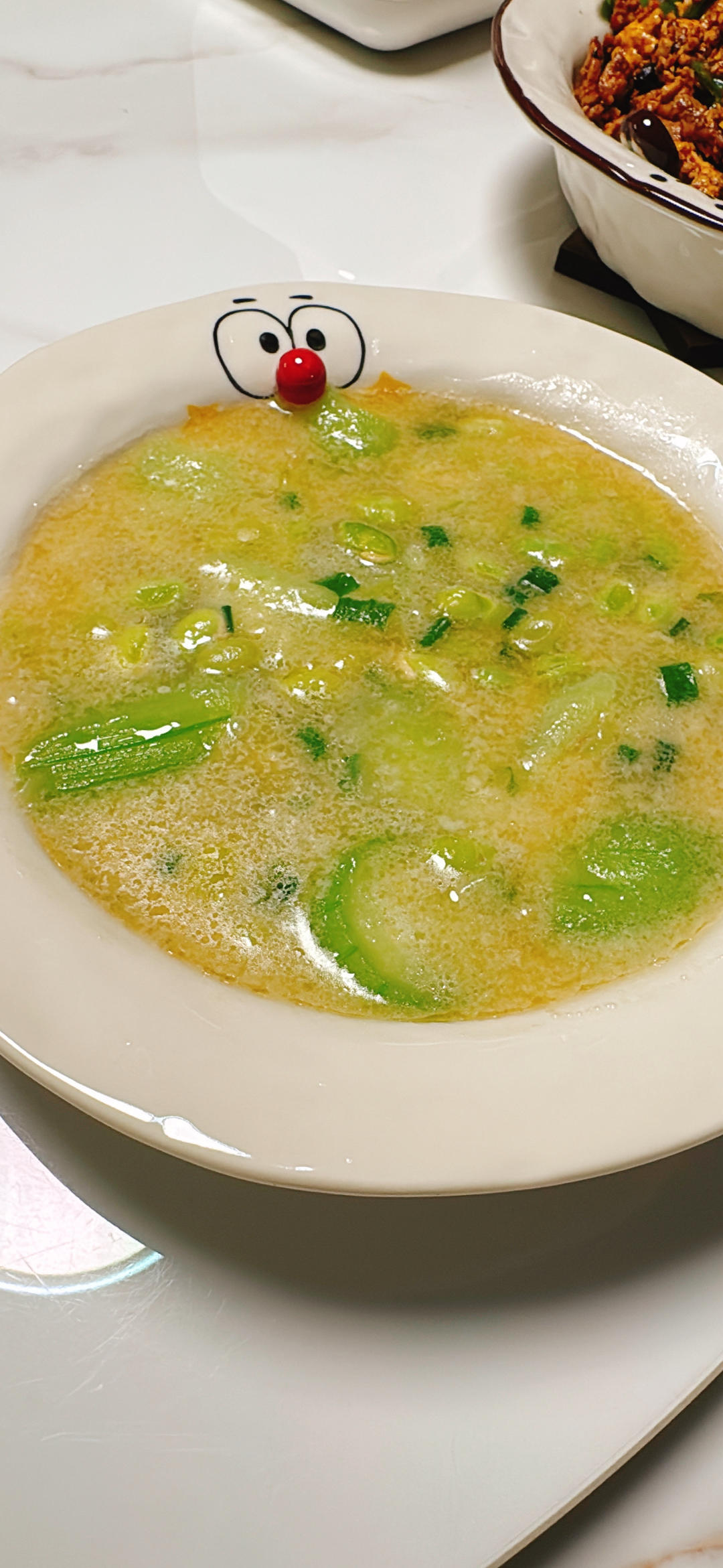 丝瓜毛豆