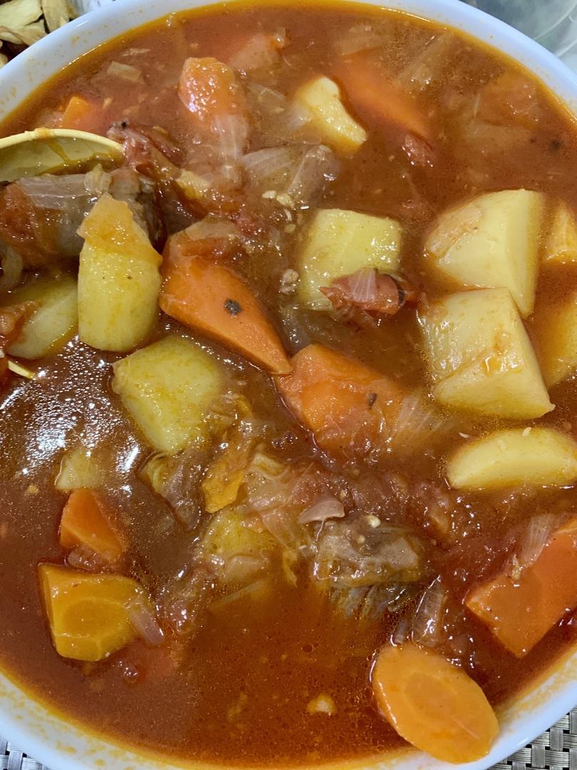 番茄土豆牛尾汤