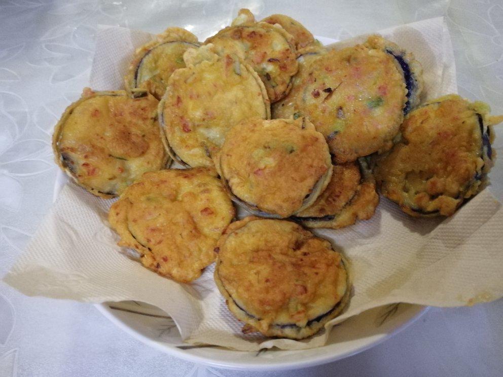 第一次茄子饼简单早餐