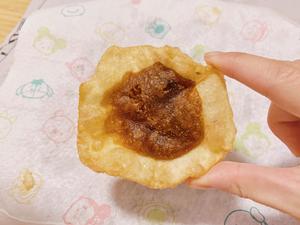 饺子皮菜谱🤩可爱的自制糖油饼 5⃣️分钟做好的做法 步骤6