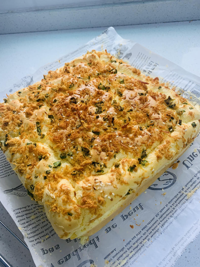 芝士夹心肉松蛋糕🍰