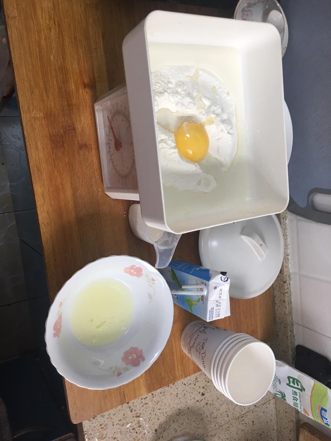 纯奶手撕吐司的做法 步骤1