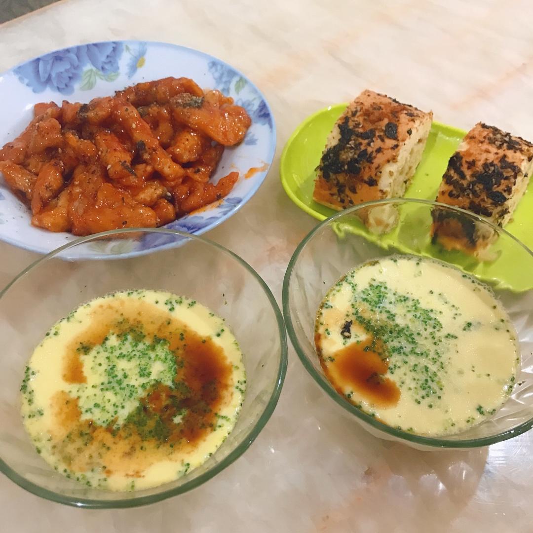 超级嫩滑蒸鸡蛋羹！宝宝辅食西兰花蒸蛋羹（适用10个月以上婴幼儿）