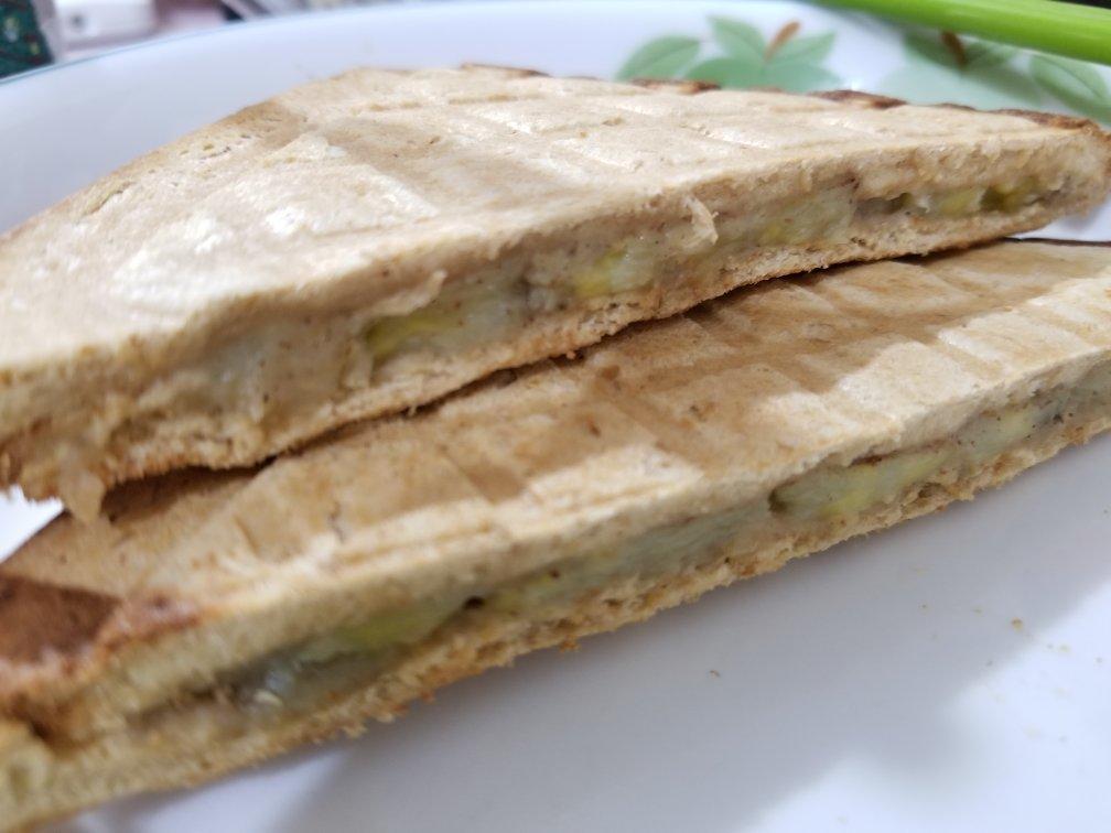 香蕉芝士三明治