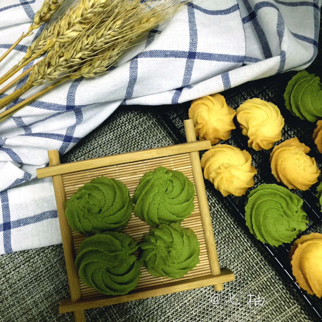 【视频食谱】抹茶曲奇（细说各种小问题）