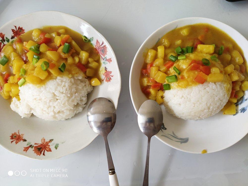 咖喱土豆饭