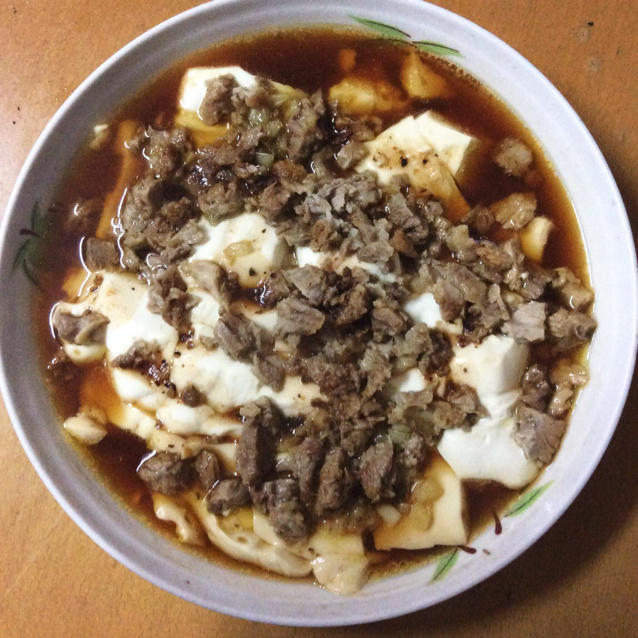 肉末蒸豆腐