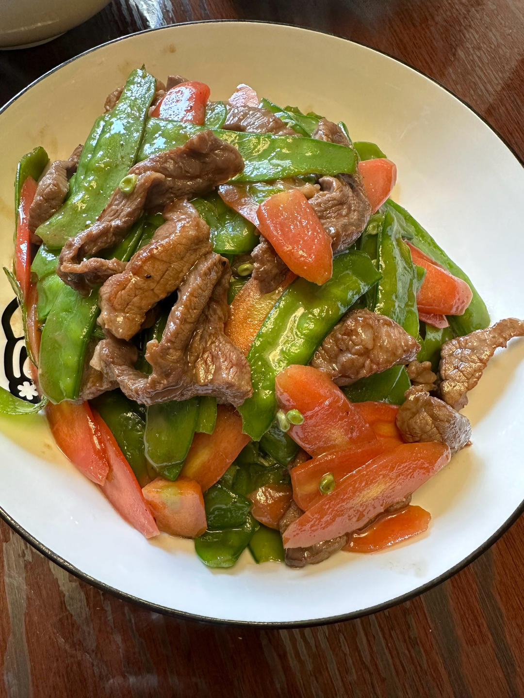 嫩炒牛肉片～～简单快手菜