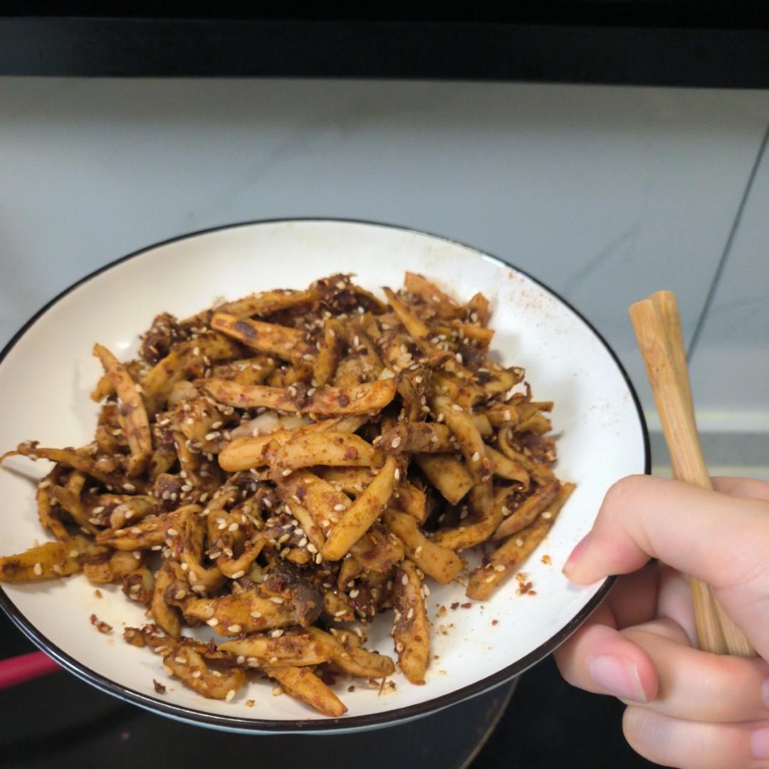 会上瘾的手撕杏鲍菇