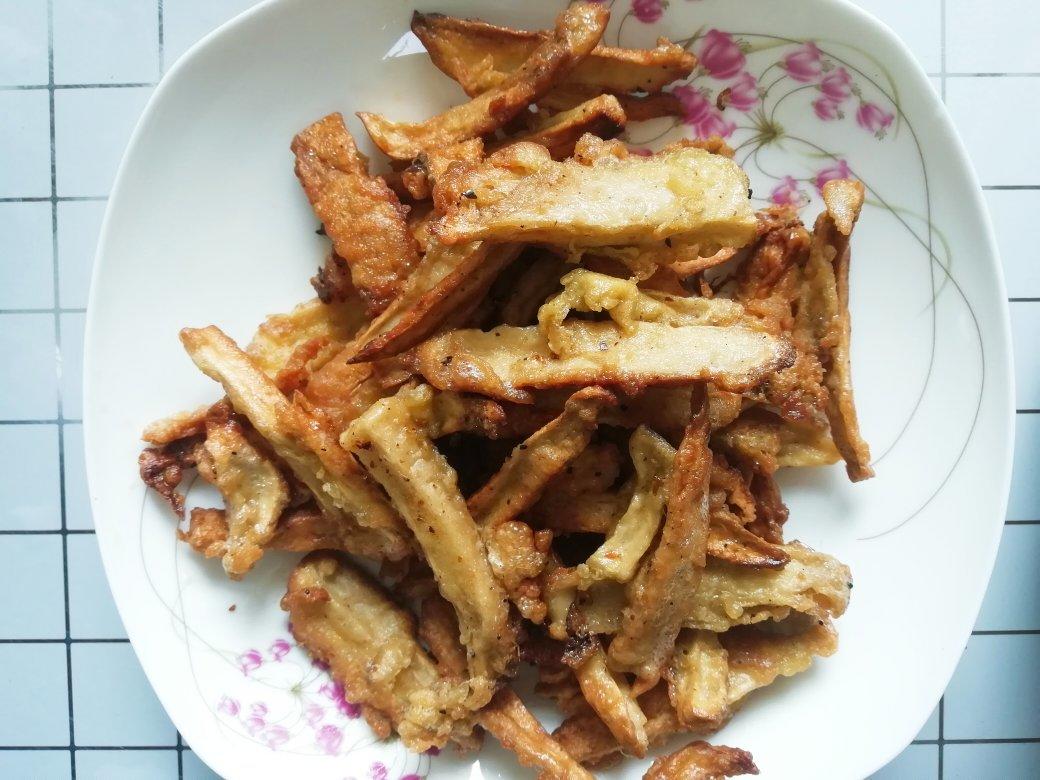 绝对惊艳到你💌一起来吃外酥里嫩，给肉都不换的椒盐杏鲍菇❗️