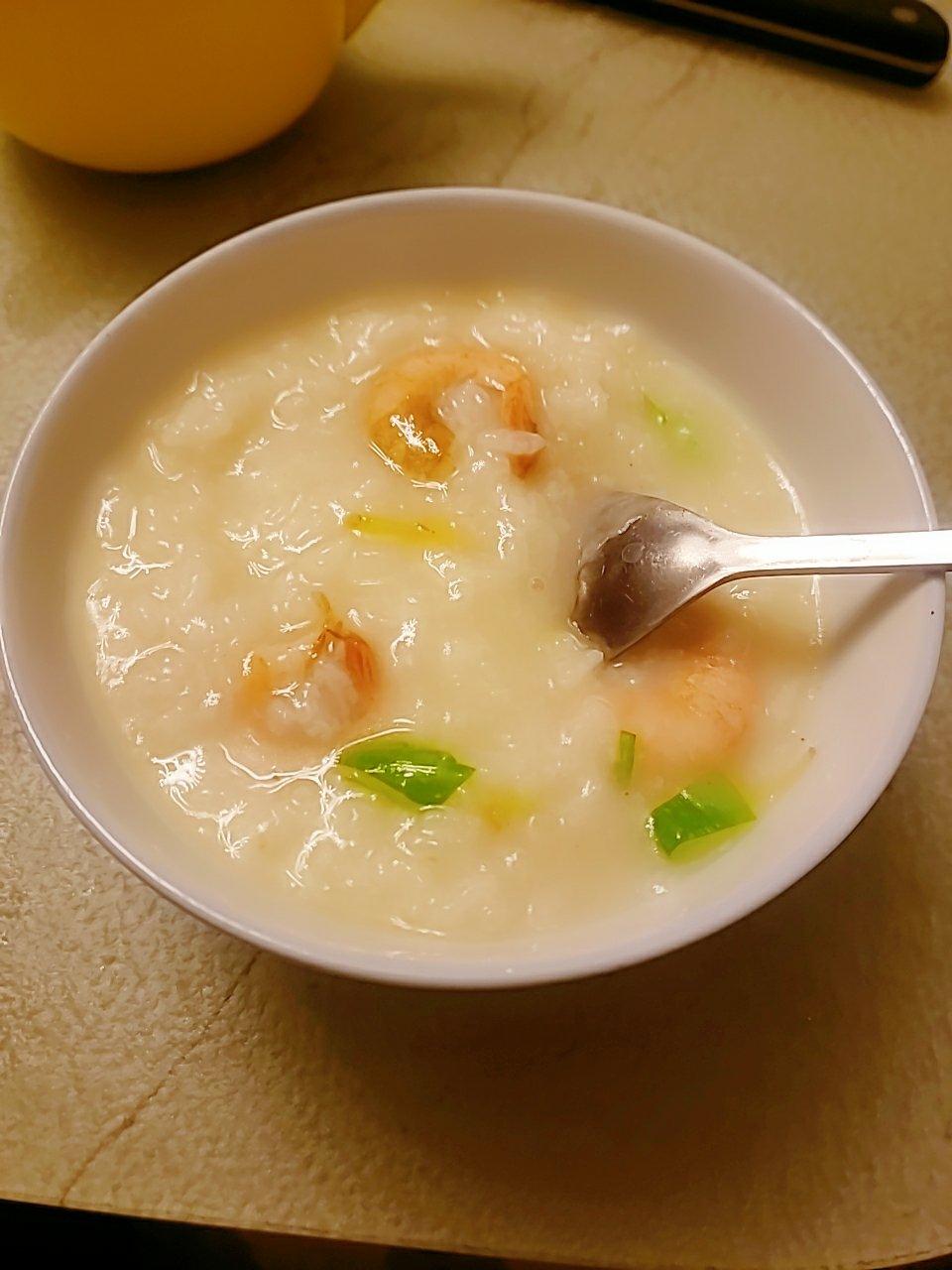 鲜虾粥