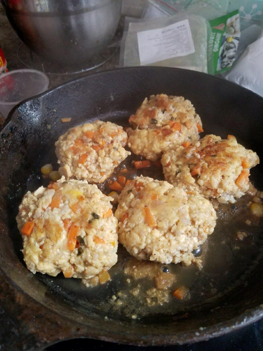 韩国料理——豆腐饼(동그랑땡)