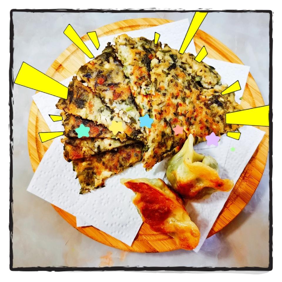 香椿鸡蛋豆腐饼