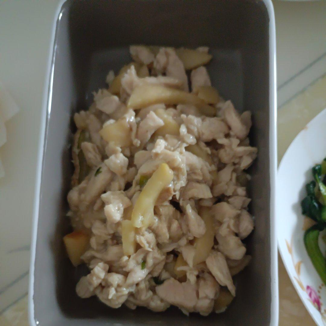 苹果炒鸡里脊——中式一日三餐（一百零一）