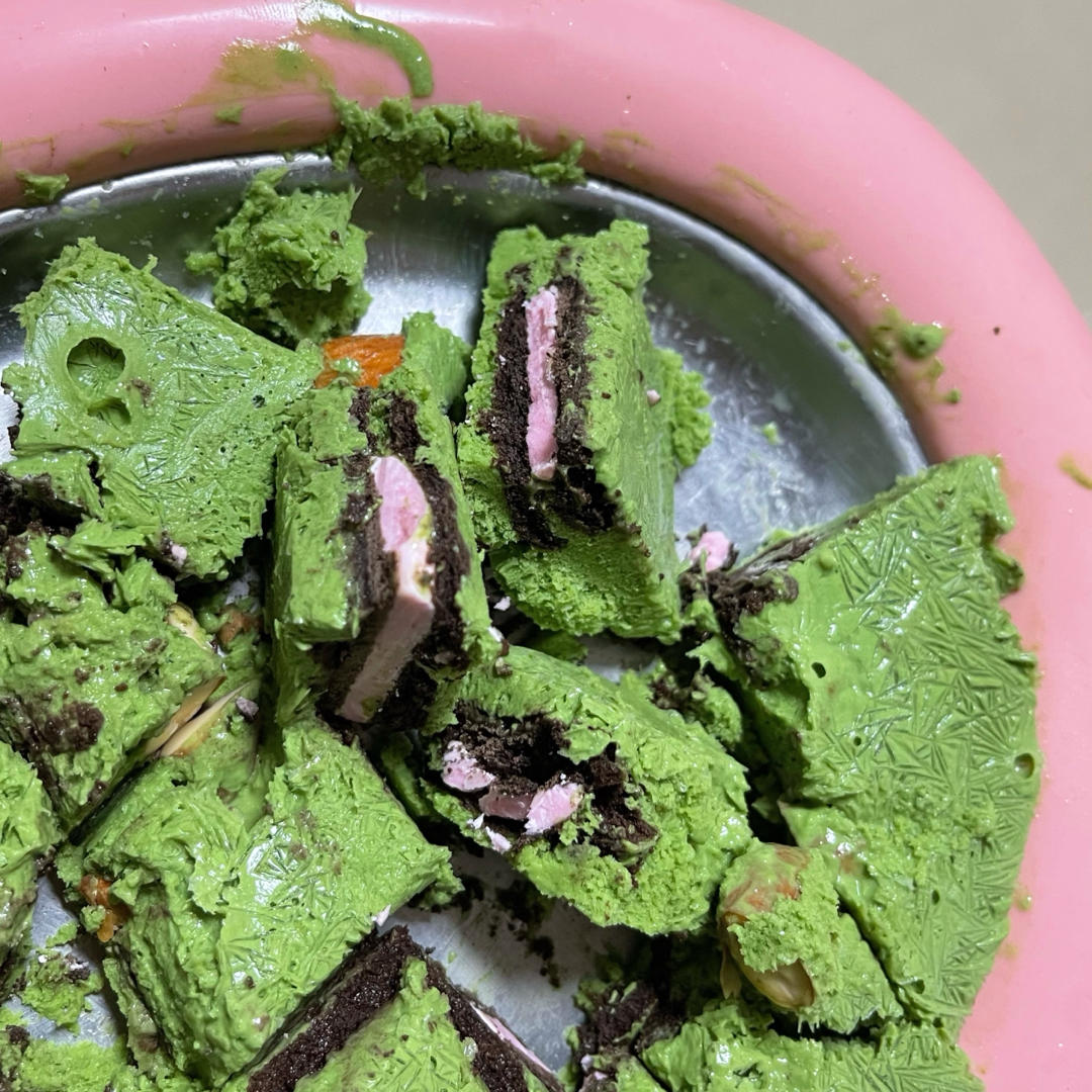 自制抹茶厚切炒酸奶🍃块大料足超好吃‼️