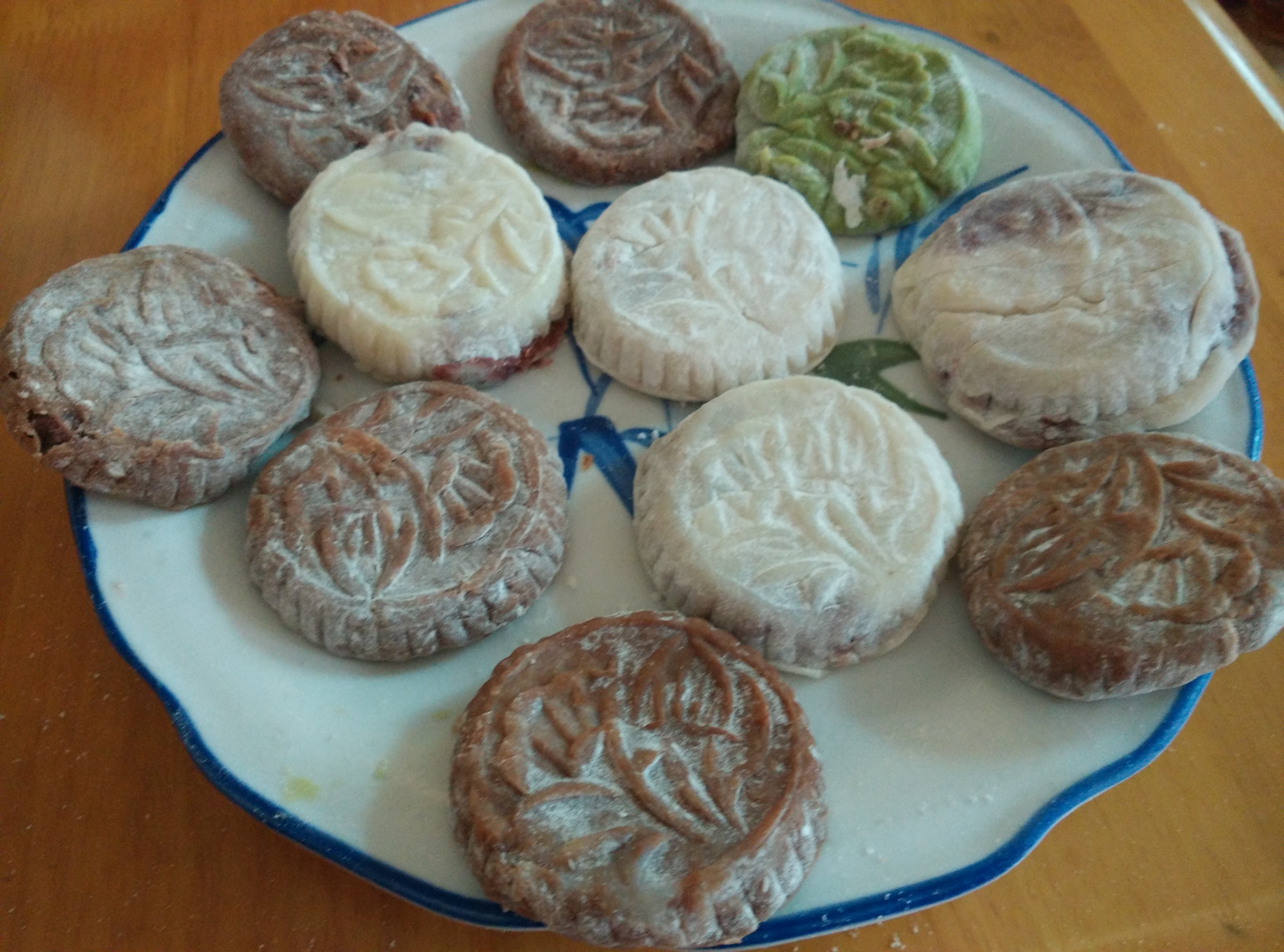 冰皮豆沙月饼