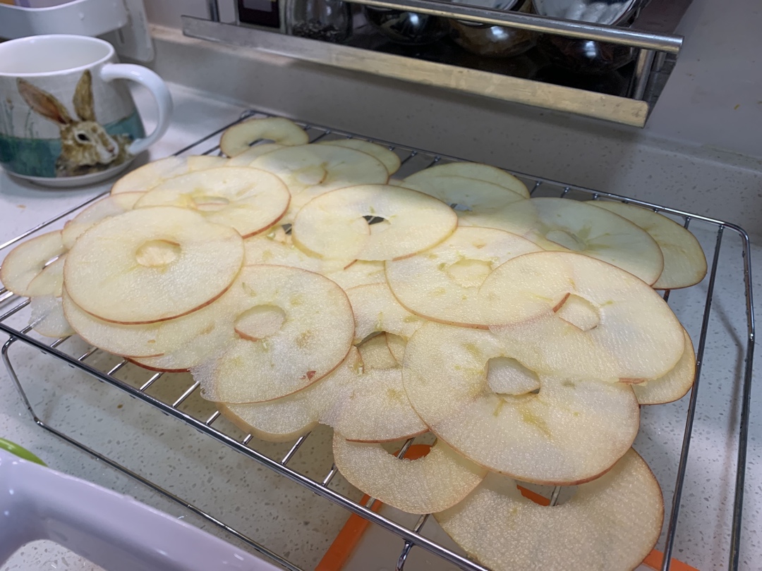 40分钟烤苹果脆片