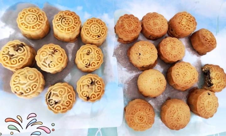 老式酥皮五仁月饼不用转化糖浆