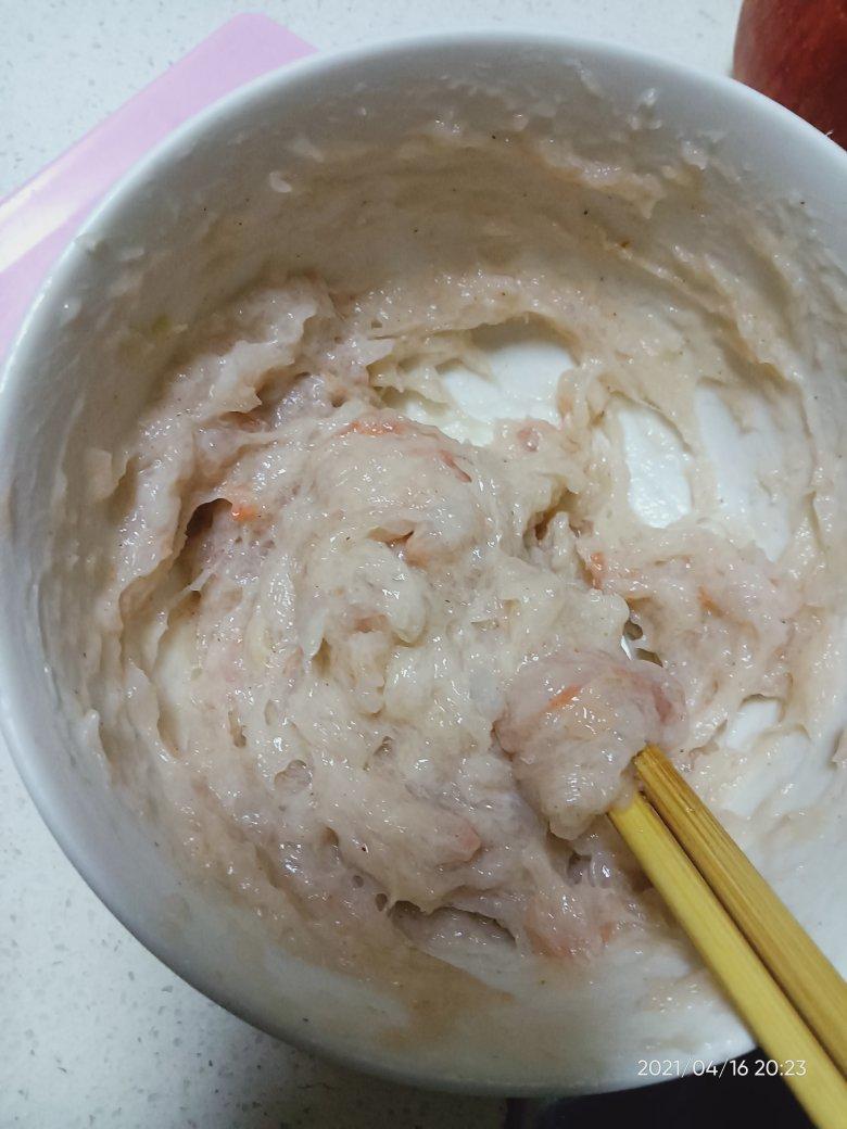 不加粉的Q弹虾滑